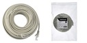RJ-45 (m)-RJ-45 (m) 20 метров , серый